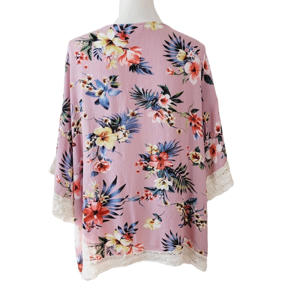 Indigo Rose Kimono